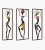 Tara Dancing Lady Metal Wall Art Set Of 3