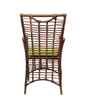 Taree Wicker Table And Chair Set In Brown Dual Tone Finish