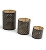 Black Tarini Candle Holder