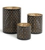 Black Tarini Candle Holder