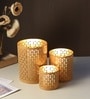 Yellow Tarini Candle Holder