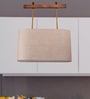 Pyramind Beige Fabric Hanging Light