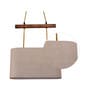 Pyramind Beige Fabric Hanging Light