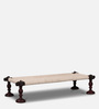Tasarika Solid Wood Bench In Passion Mahogany Finish