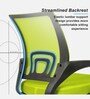 Task Breathable Mesh Ergonomic Chair in Light Green Colour