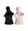 Tasteful Twins Black & White Ceramic (Set of 2) Salt & Pepper Shaker