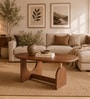 Tate Mango Wood Coffee Table In Tubbaq Finish 