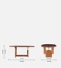 Tate Mango Wood Coffee Table In Tubbaq Finish 