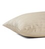 Taupe, Beige and Warm Grey Polyester Jacquard 16x16 inches Cushion Cover Set of 5