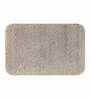 Taupe Absorbent and Quick-Dry Polyester Bath Mats 50x70 cm