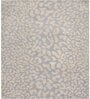 Taupe Abstract Wool 5 x 7 Feet Hand tufted Carpet