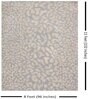 Taupe Abstract Wool 8 x 10 Feet Hand tufted Carpet