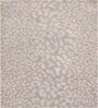 Taupe Abstract Wool 8 x 10 Feet Hand tufted Carpet