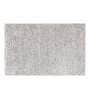 Taupe and White Polyester Machine Made 80x50 cm Bathmat