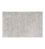 Taupe and White Polyester Machine Made 80x50 cm Bathmat