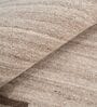 Brown Geometrical Woolen 36 x 60 Inches Hand Tufted Rug