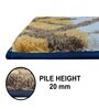 Taupe Microfiber 16x24 Inches Super Soft Bath Mat