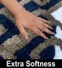 Taupe Microfiber 16x24 Inches Super Soft Bath Mat