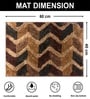 Taupe Microfiber 16x24 Inches Super Soft Bath Mat