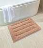 Taupe Microfibre 16x24 Inches Absorbent Bath Mat