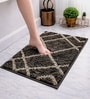 Taupe Microfibre 16x24 Inches Quick Dry Bath Mat