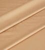 Taupe Mist 300TC 100% Cotton Solids Flat Super King Bedsheet With 2 Pillow Covers