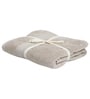Taupe Sancha Pile Cotton Large Towel-500 Gsm