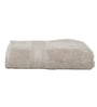 Taupe Sancha Pile Cotton Medium Towel-500 Gsm