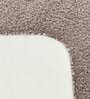 Taupe Solid 100% Polyester 59x23.6 Inches AntiSkid Bath Mat