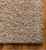 Taupe Solid Faux Leather 20x30 Inches AntiSkid Bath Mat