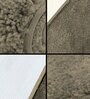 Taupe Solid Microfibre 17x12 Inches AntiSkid Door Mat