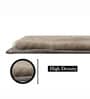 Taupe Solid Polyester 30x18 Inches AntiSkid Door Mat