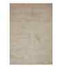 Taupe Solid Polyester 5x8 Feet Machine Made Carpet