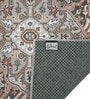 Taupe Traditional Polyester 24x24 Inches Skid-Resistant Backing Prayer Mats (Pack of 1)