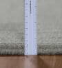 Taupe Wool & Jute Abstract 6' x 4' Hand Woven Carpet