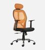 Tauras Lite Breathable MeshHigh Back Ergonomic Chair in Orange Colour