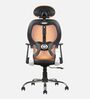 Tauras Lite Breathable MeshHigh Back Ergonomic Chair in Orange Colour