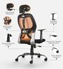 Tauras Lite Breathable MeshHigh Back Ergonomic Chair in Orange Colour