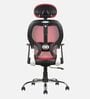 Tauras Lite Breathable MeshHigh Back Ergonomic Chair in Red Colour