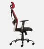 Tauras Lite Breathable MeshHigh Back Ergonomic Chair in Red Colour