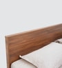 Taurian King Size Bed With Box Storage In Brown Colour