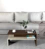 Taurley Coffee Table In Brown Maple & Beige Finish