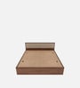 Taurus King Size Bed In Columbian Walnut Colour With Box Storage