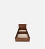Taurus Single Bed In Columbian Walnut Colour With Box Storage