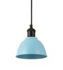 Tayoma Blue Matt Metal Hanging Light