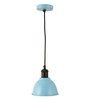 Tayoma Blue Matt Metal Hanging Light