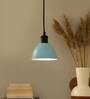 Tayoma Blue Matt Metal Hanging Light