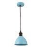 Tayoma Blue Matt Metal Hanging Light