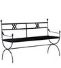 Tayopa Outdoor Iron Bench
