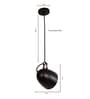 Tchau Black Pendant Light